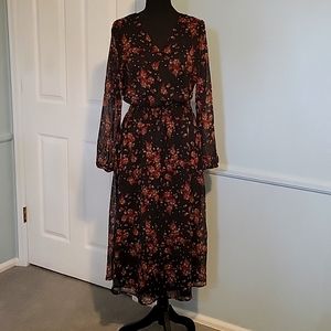 Floral Midi Dress